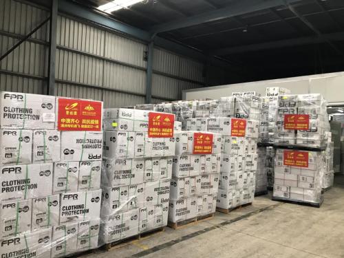 碧桂園海外采購物資聯(lián)手南航直飛武漢 捐贈的酒精 農(nóng)產(chǎn)品也在路上